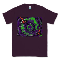 Plum halloween witch hat backgraund Classic Tee - RanaPortraitStore