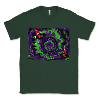 Sports Green halloween witch hat backgraund Classic Tee - RanaPortraitStore