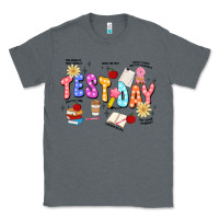 Charcoal Heather test day Classic Tee - JahusDesignShop