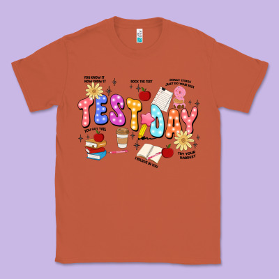 Test Day Classic Tee Designed By Jahusdesignshop