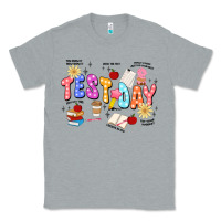 Heather Grey test day Classic Tee - JahusDesignShop