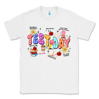 White test day Classic Tee - JahusDesignShop