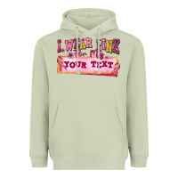 Matcha i wear pink for my custom Heavyweight Hoodie - texasbilliewilder