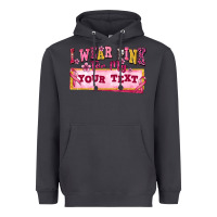 Smoke i wear pink for my custom Heavyweight Hoodie - texasbilliewilder