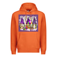 Carrot Mardi Gras carnival with gnomies tumbler Premium Hoodie - HowdyJamesFarm