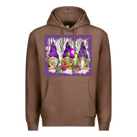 Chestnut Mardi Gras carnival with gnomies tumbler Premium Hoodie - HowdyJamesFarm