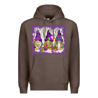 Coffee Mardi Gras carnival with gnomies tumbler Premium Hoodie - HowdyJamesFarm