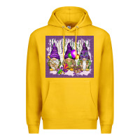 Lemon Mardi Gras carnival with gnomies tumbler Premium Hoodie - HowdyJamesFarm