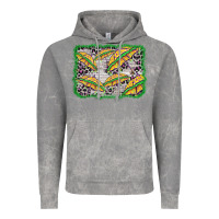 Cloud Rock mardi gras umbrella background Vintage Hoodie - BarkalooDesign