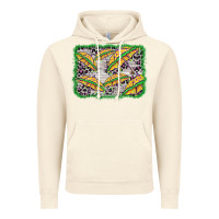Vintage Artic mardi gras umbrella background Vintage Hoodie - BarkalooDesign