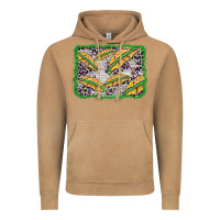 Vintage Camel mardi gras umbrella background Vintage Hoodie - BarkalooDesign