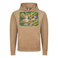 Vintage Coffee mardi gras umbrella background Vintage Hoodie - BarkalooDesign