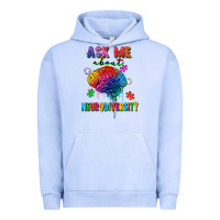 Pigment Grape Ice Ask me about neurodiversity Urban Hoodie - FaDigitalArtStudio