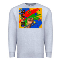Heather Grey Hope Premium Sweatshirt - TumblerDesignByShophia