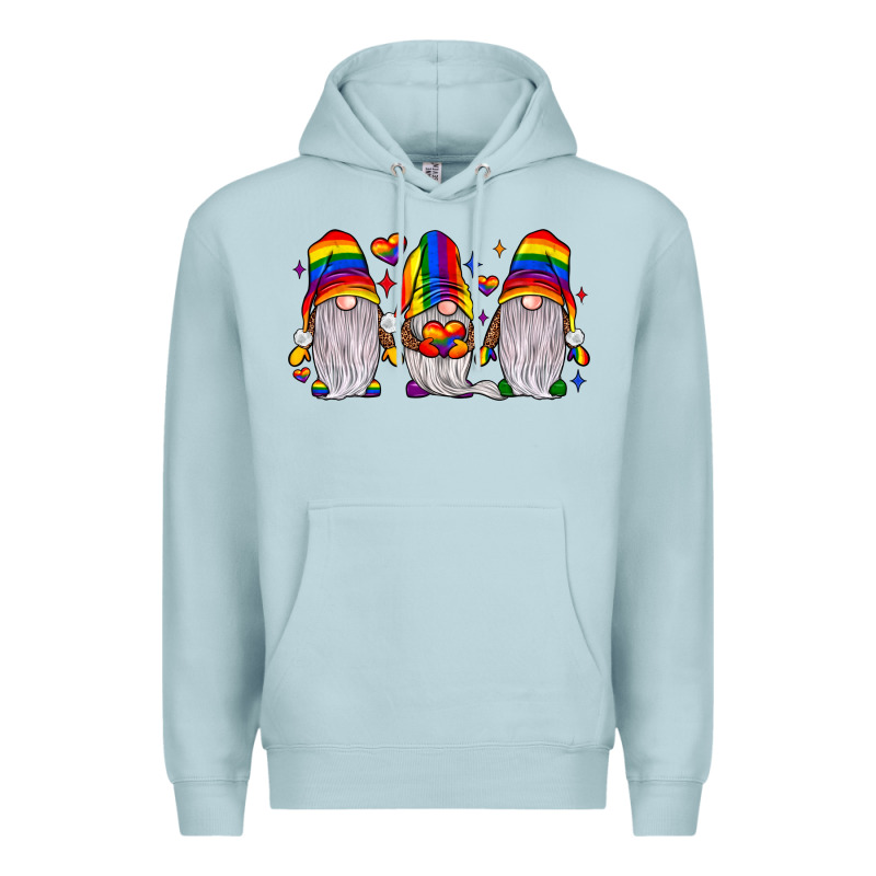 Pride Gnome Premium Hoodie by JahusDesignShop | Teevron