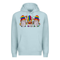 Blue Mist pride gnome Premium Hoodie - JahusDesignShop