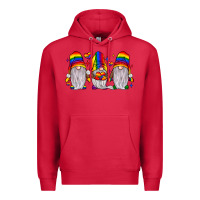 Cardinal pride gnome Premium Hoodie - JahusDesignShop