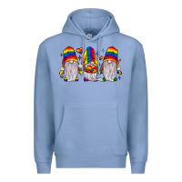 Colony Blue pride gnome Premium Hoodie - JahusDesignShop