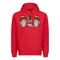 Red pride gnome Premium Hoodie - JahusDesignShop