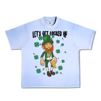 Grape Ice let's get lucked up Urban Heavy Tee - MaliasSmallBusiness