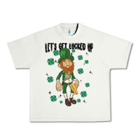 Pistachio let's get lucked up Urban Heavy Tee - MaliasSmallBusiness