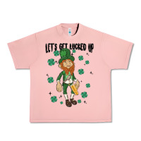 Salmon let's get lucked up Urban Heavy Tee - MaliasSmallBusiness