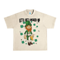 Sandshell let's get lucked up Urban Heavy Tee - MaliasSmallBusiness