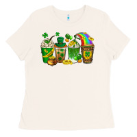 Bone st. patricks day coffee drinks Ladies Tee - Neo Western