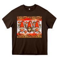 Chocolate Brown basketball gnome Heavy Core Tee - HRA Design Shop