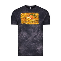 Cloud Black Mango Background Vintage Tee - Jasminsmagicworld