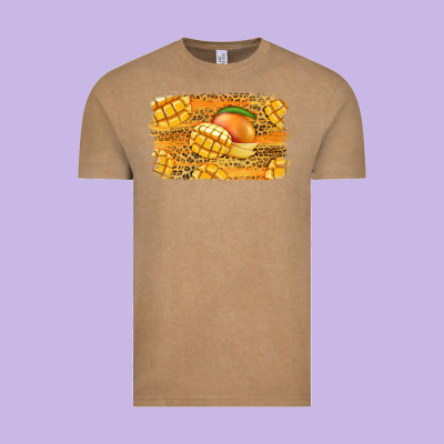Mango Background Vintage Tee Designed By Jasminsmagicworld
