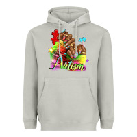 Moon Dust Black woman Autism nails Heavyweight Hoodie - NancyCooperArtShop