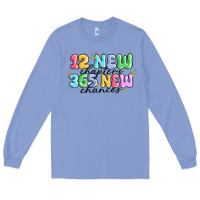 Colony Blue 12 new chapter 365 new chances Long Sleeve Tee - MaliasSmallBusiness