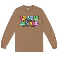 Toasted Coconut 12 new chapter 365 new chances Long Sleeve Tee - MaliasSmallBusiness