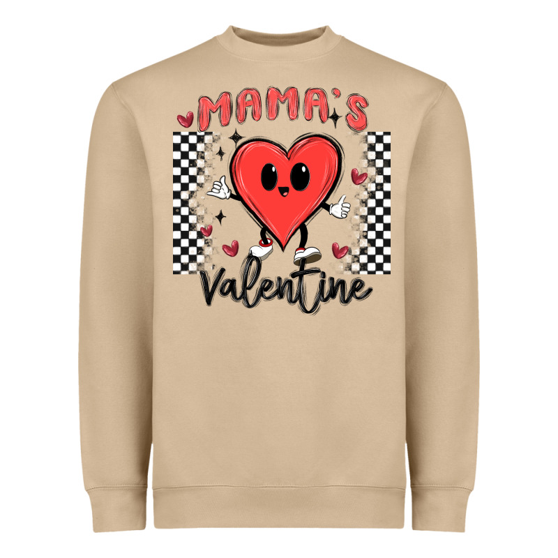 Mama's Valentine Heavyweight Sweatshirt by MaliasSmallBusiness | Teevron