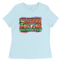 Baby Blue i̇f you drink don't drive do the watermelon crawl Ladies Tee - JahusDesignShop