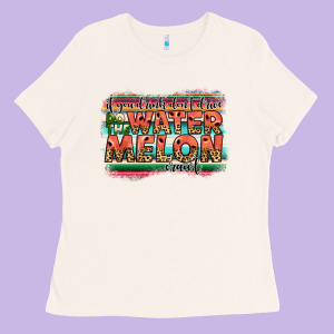 İf You Drink Don't Drive Do The Watermelon Crawl Ladies Tee Designed By Jahusdesignshop