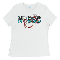 White nurse Ladies Tee - SublimationCraftShop