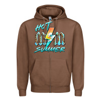 Chestnut hot mom summer Zipper Hoodie - BarkalooDesign