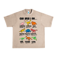 French Oak god says i am dinosaurs handsome Urban Heavy Tee - MaliasSmallBusiness