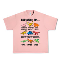 Salmon god says i am dinosaurs handsome Urban Heavy Tee - MaliasSmallBusiness