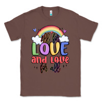 Chestnut all for love and love for all Classic Tee - MaliasSmallBusiness