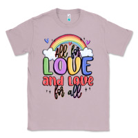 Lilac all for love and love for all Classic Tee - MaliasSmallBusiness