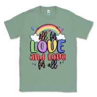 Sage all for love and love for all Classic Tee - MaliasSmallBusiness