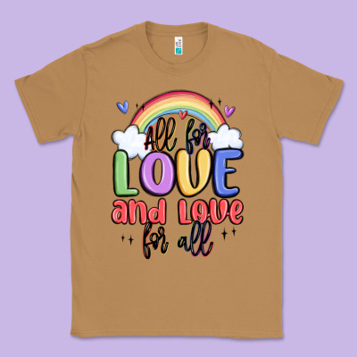 All For Love And Love For All Classic Tee Designed By Maliassmallbusiness