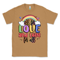 Toasted Coconut all for love and love for all Classic Tee - MaliasSmallBusiness