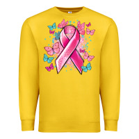 Lemon Breast Cancer ribbon Cancer Awareness Premium Sweatshirt - HowdyJamesFarm