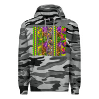 Slate Camo Mardi Gras brushstroke Premium Hoodie - HowdyJamesFarm