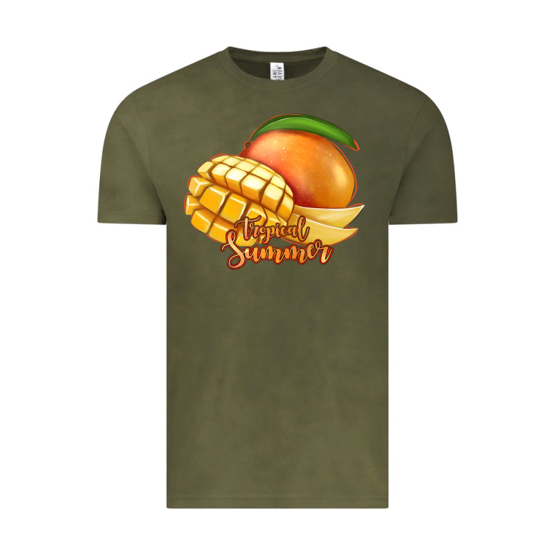 Mango Tropical Summer Vintage Tee by Jasminsmagicworld | Teevron