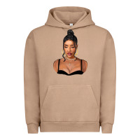Pigment Burro black woman Urban Hoodie - FaDigitalArtStudio